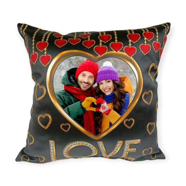 Happy Anniversary Photo Cushion