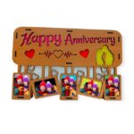 LED Photo Frame Happy Anniversary – Personalized Light-Up Memory Gift