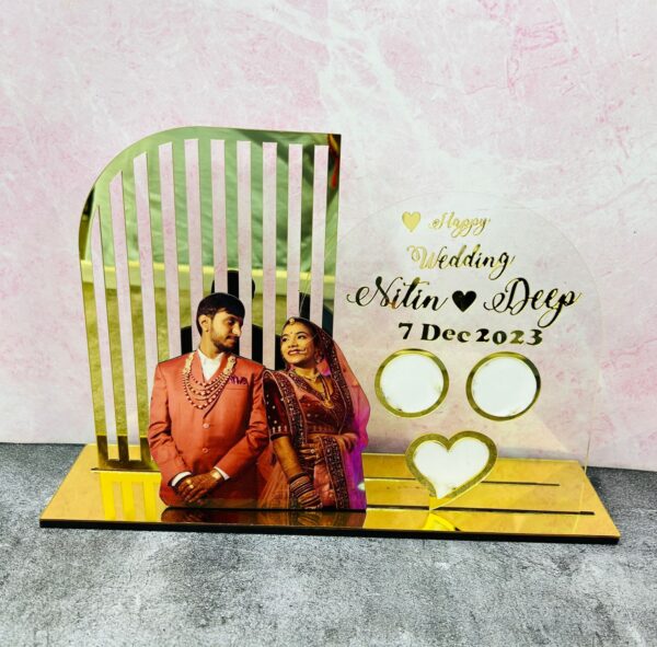 Couple Acrylic Table Top Personalized