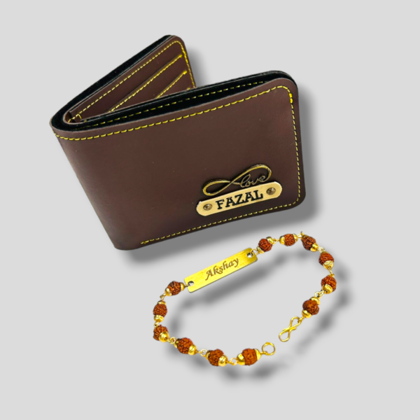 Personalized Brother’s Rakhi Combo GiftSpirit #0003