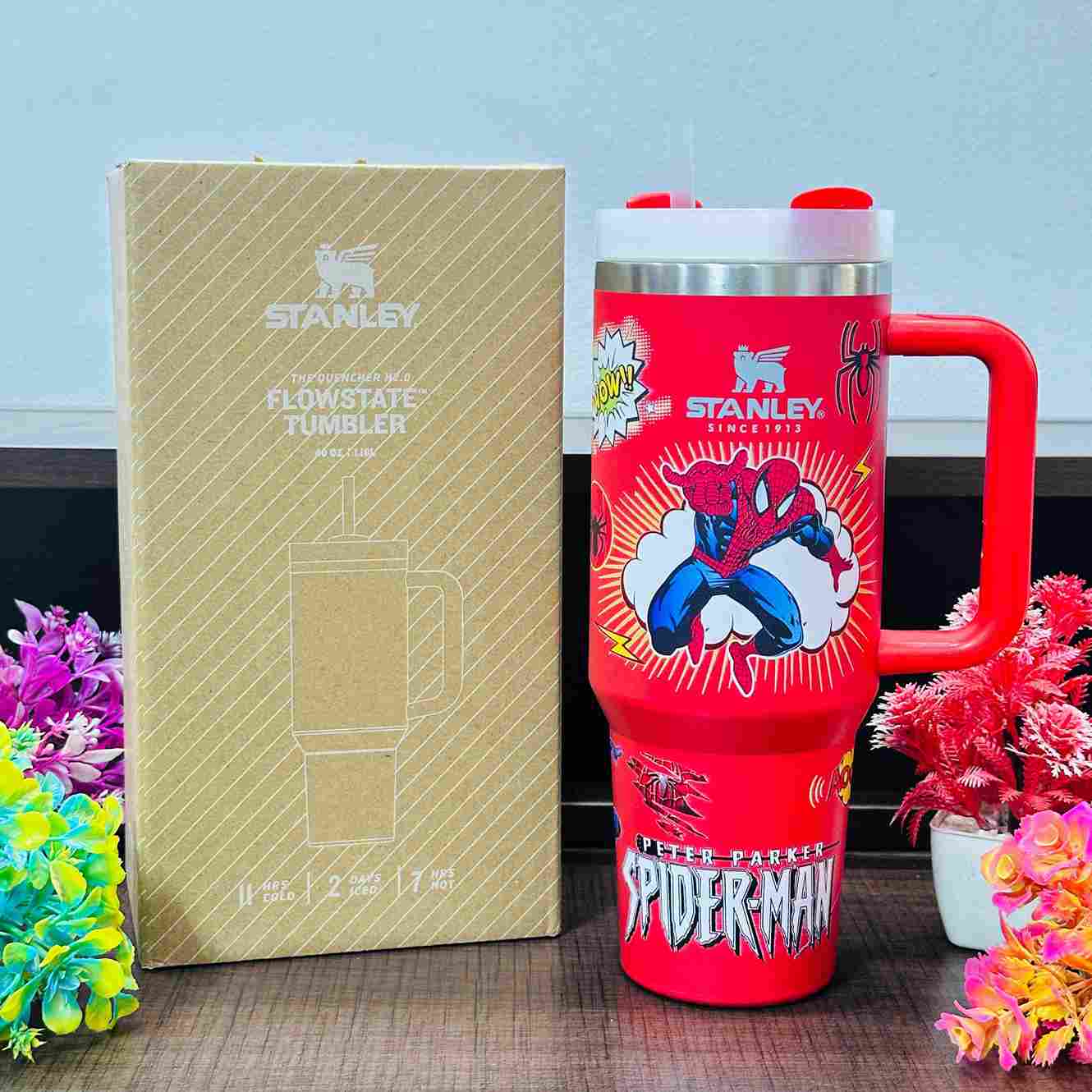 Stanley Character Edition – 1200ml Insulated Steel Bottle with Straw & Handle