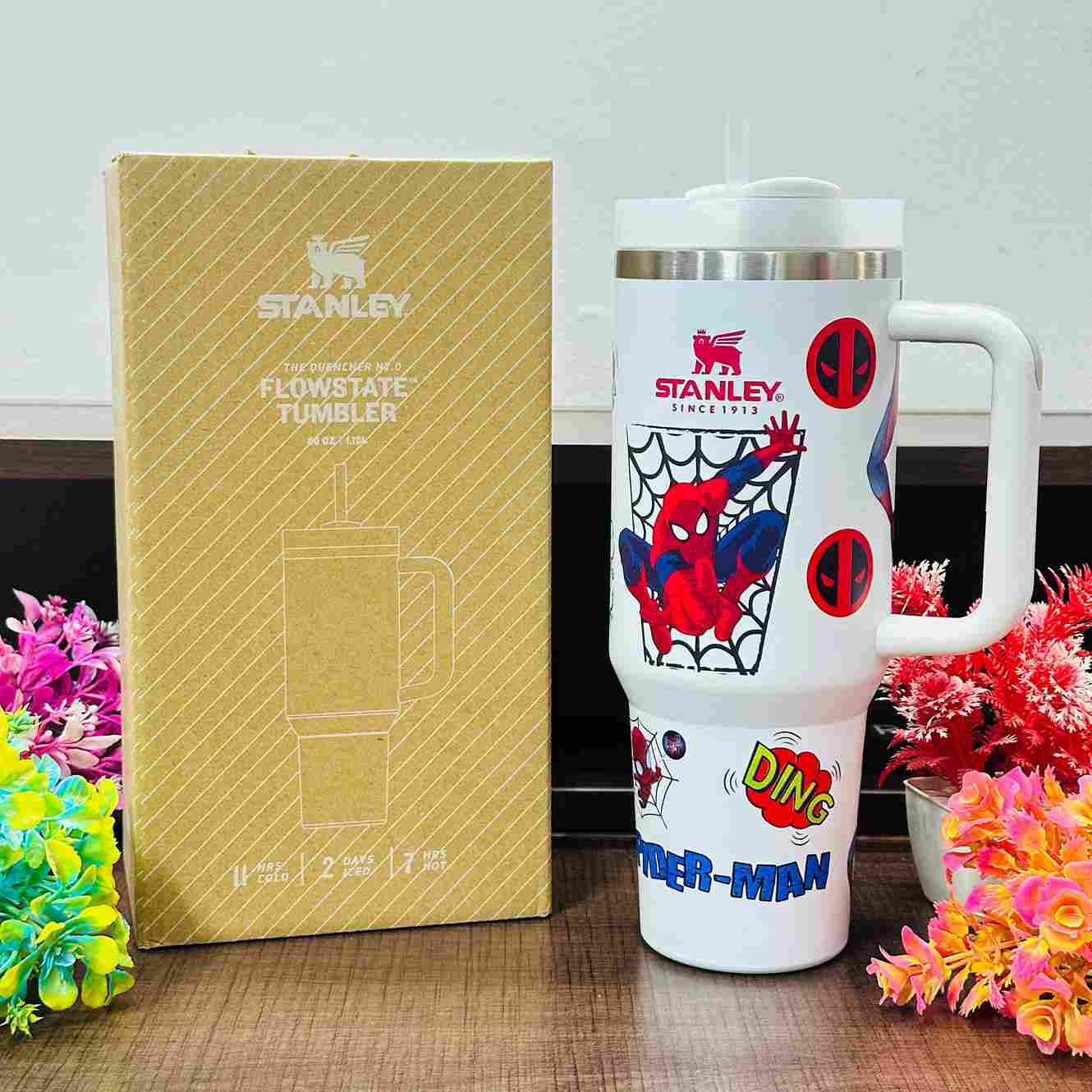 Stanley Character Edition – 1200ml Insulated Steel Bottle with Straw & Handle