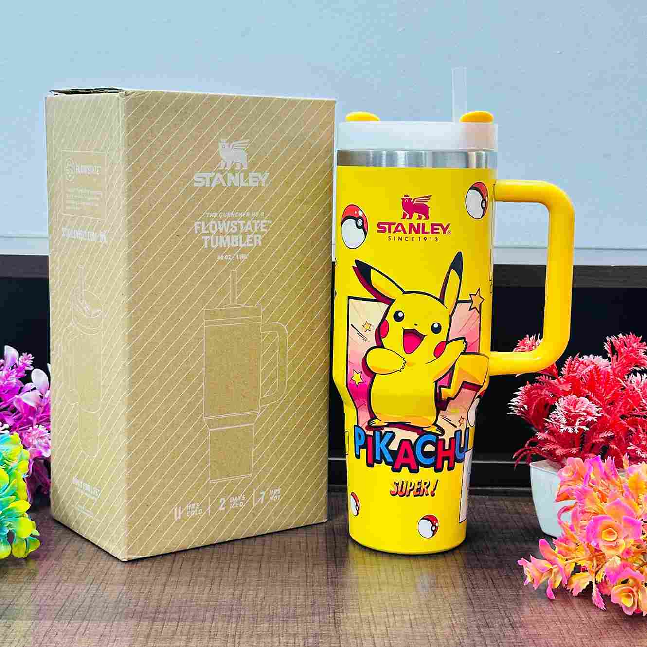 Stanley Character Edition – 1200ml Insulated Steel Bottle with Straw & Handle