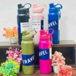 850ml Insulated Stainless Steel Bottle – Small Mouth, Grab Handle, 5 Colors, Hot & Cold Thermal Flask