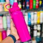 850ml Insulated Stainless Steel Bottle – Small Mouth, Grab Handle, 5 Colors, Hot & Cold Thermal Flask